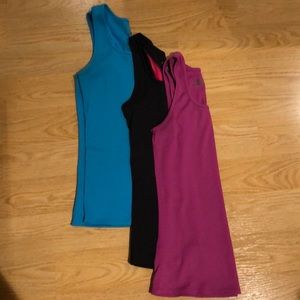 Under Armour Tech Victory running tank x3